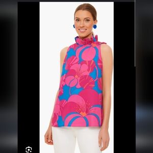 Tuckernuck x Cameron Eubanks XS, Floral, Bow, Pink And Blue